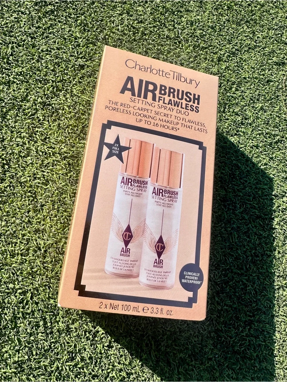 CHARLOTTE TILBURY Airbrush Flawless Setting Spray Duo – Full Size